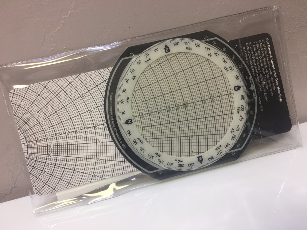 ASA E6-B LIGHT WEIGHT FLIGHT COMPUTER p/n ASA-E6B-P