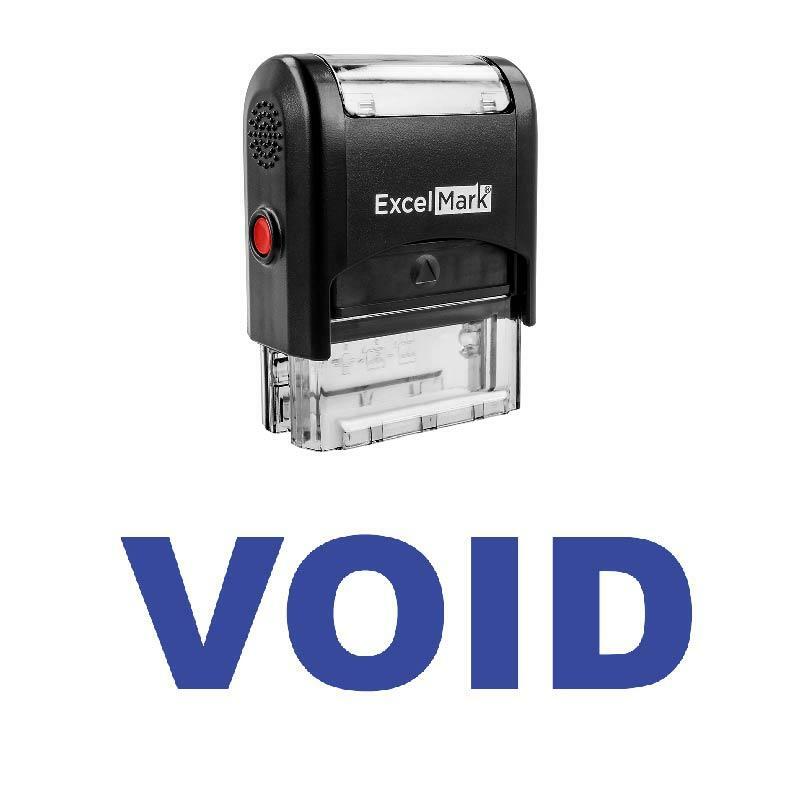 VOID Stamp - Self-Inking / Blue