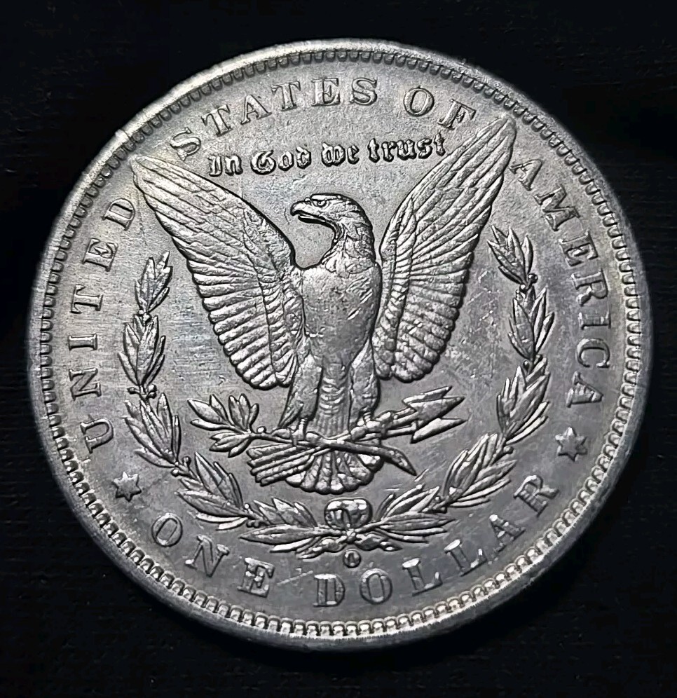 1891 O MORGAN SILVER DOLLAR - AU