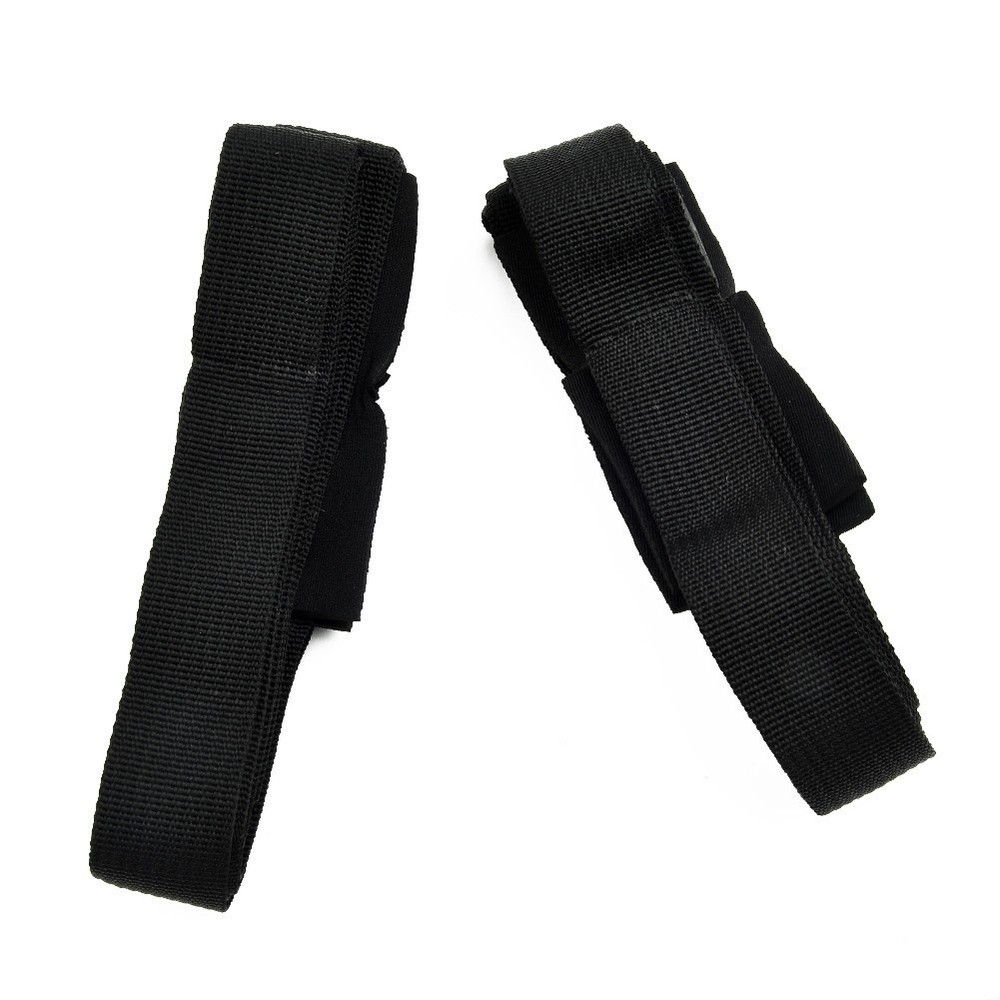 Tie Straps Luggage Black Polyester Webbing Surfboard 1 Pair High Quality