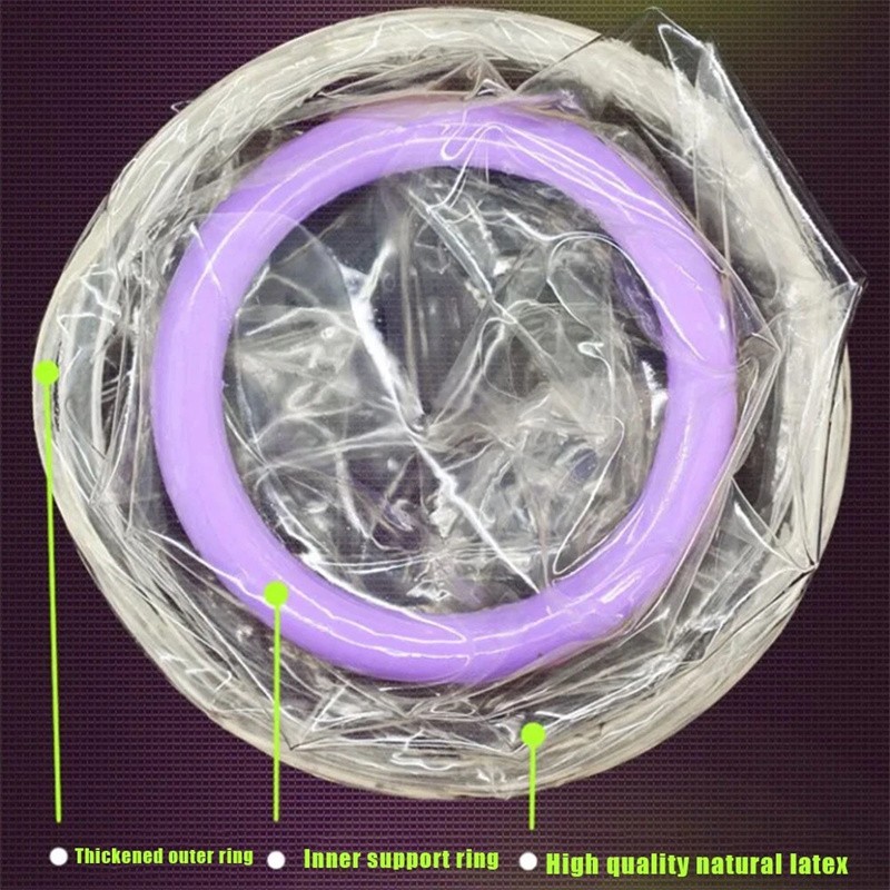 10Pcs Female Women Lubricated Latex Ultra Thin Condoms For Adults Sex Products