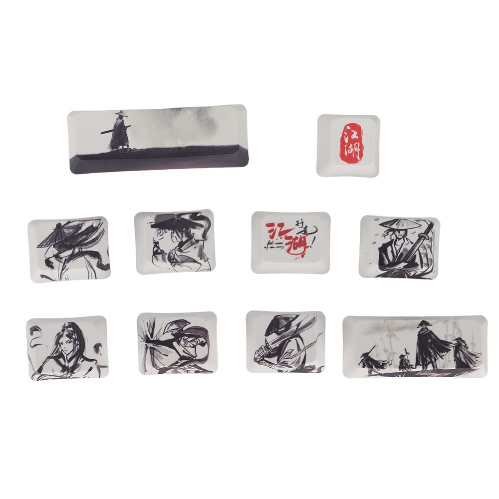 Keycap Sublimation Process Fine Workmanship Clear Pattern DIY Production Keyboar