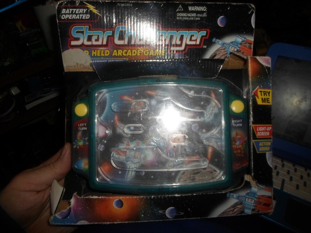 1999 Star Challenger Handheld Arcade game