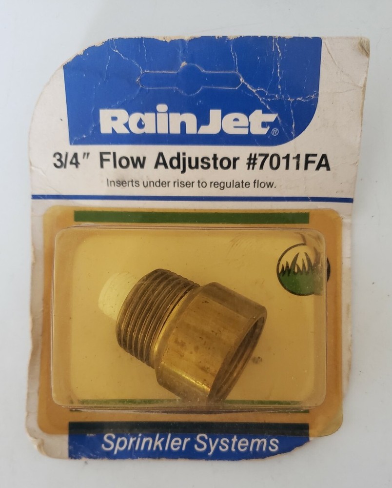 Rain Jet 3/4" Flow Adjustor #7011FA - New