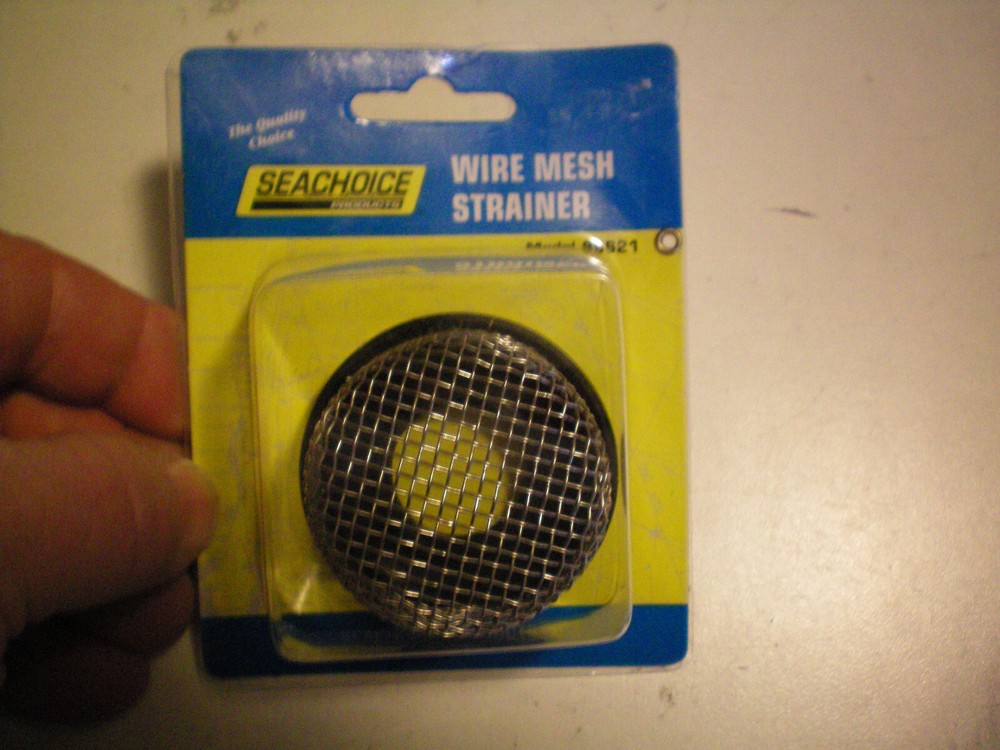 SEACHOICE #89621   WIRE MESH STRAINER , FREE FREIGHT