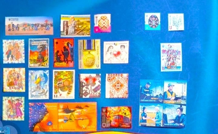 NEW !!! Ukraine Full annual set of postage stamps and blocks of Ukrposhta 2025.