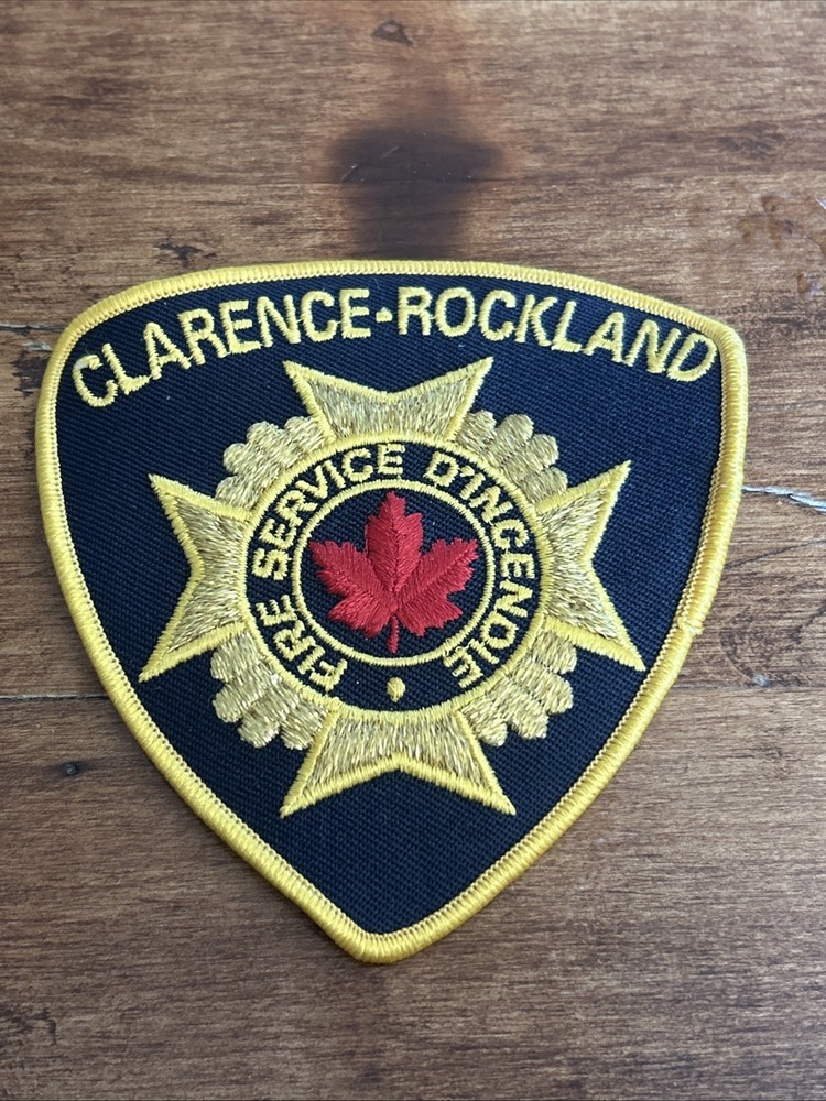 Clearance -rockland Fire Service Patch