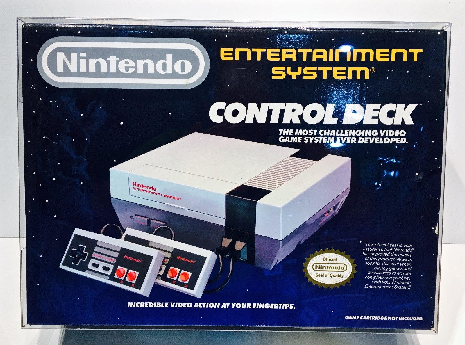 1 Console Box Protector For NES CONTROL DECK / CHALLENGE SET Nintendo Boxes