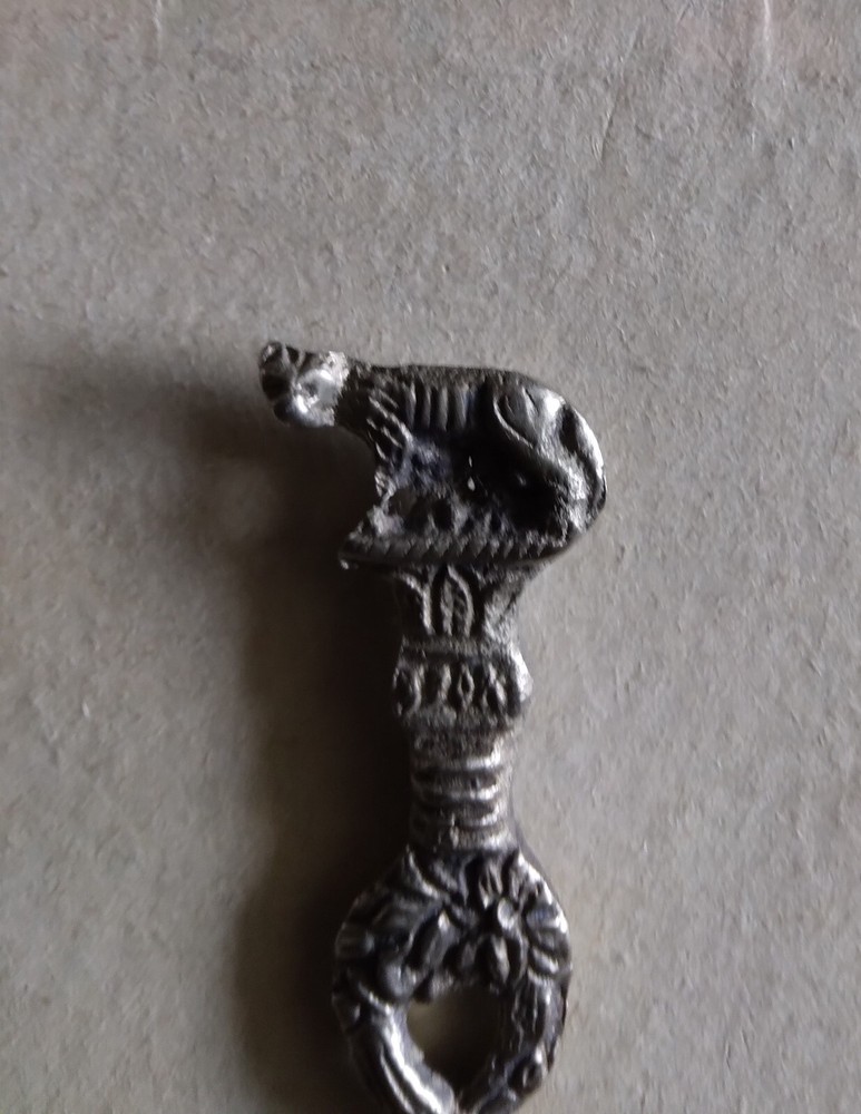 "Candlelight Silver" set from "Around-the-World Shoppers Club"--worn box, paper