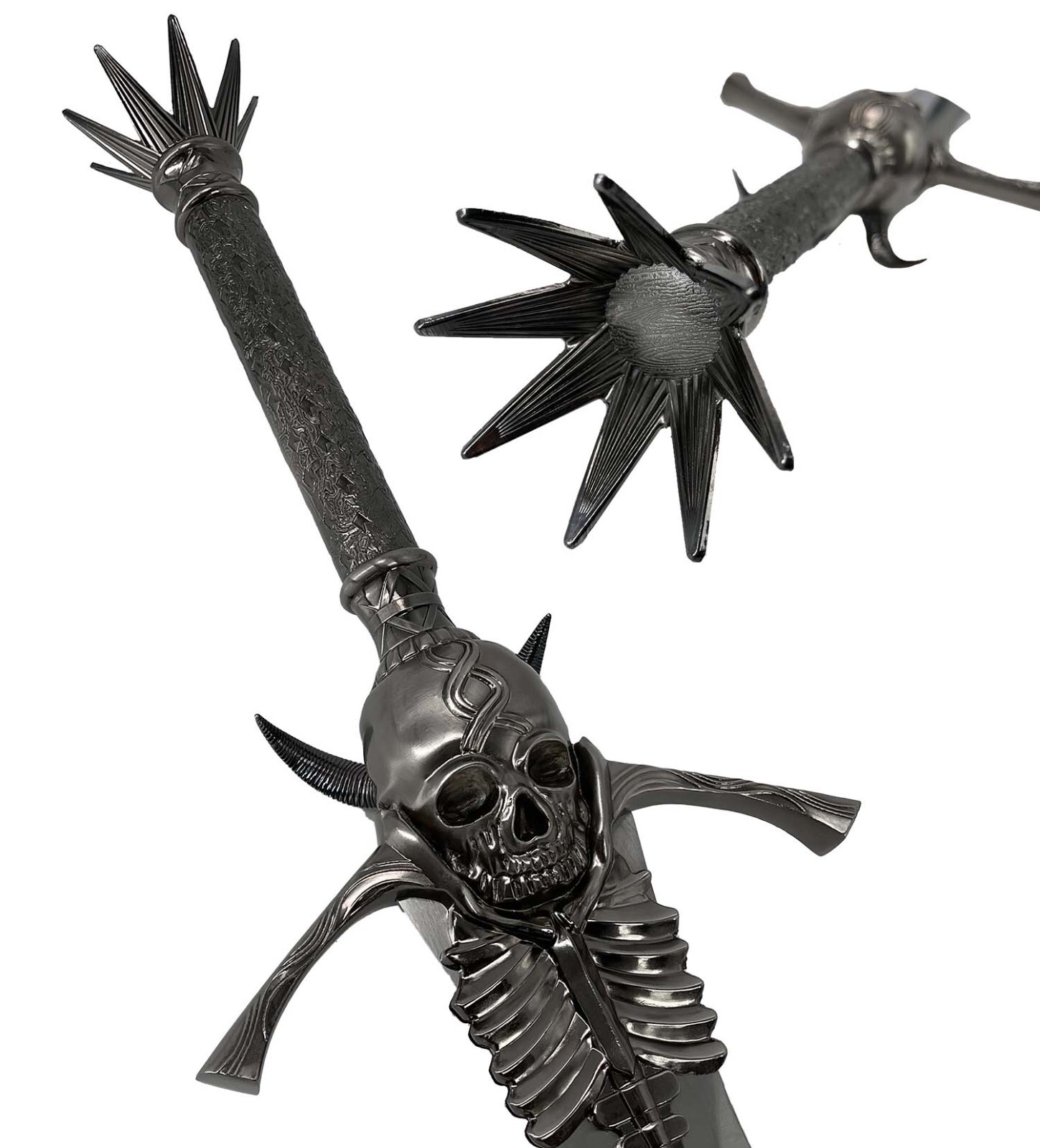 Dante's Rebellion 51-Inch Full Metal Replica Sword Silver