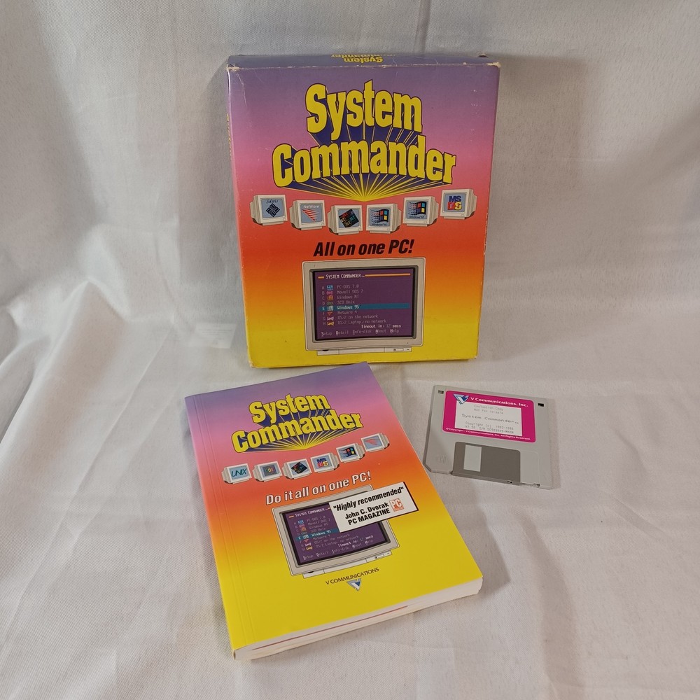 System Commander All On One PC Software Pack 1996