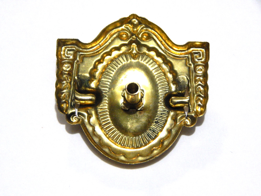 Colonial Revival Depression Shield Drawer Pulls Dresser Chest