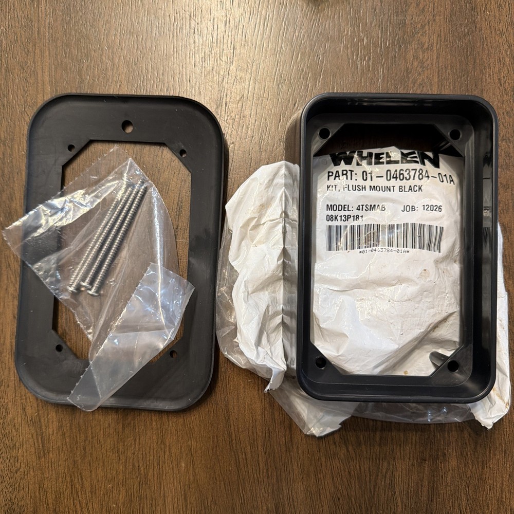 Whelen Flush Mount Kit 4TSMAB