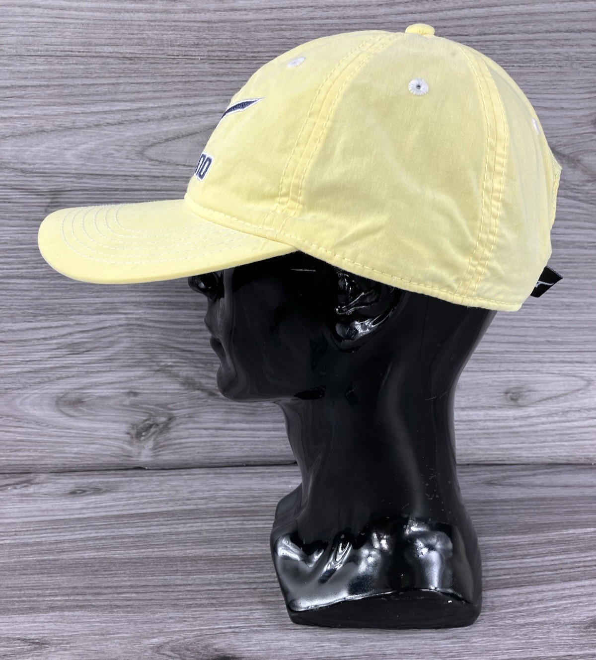 Mizuno Baseball Cap Yellow Strap Back