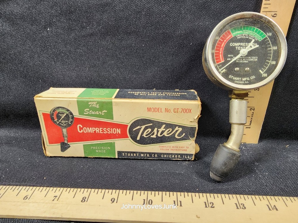 Vintage Testers Stuart Compression Tester Model # CT-700X OG Box