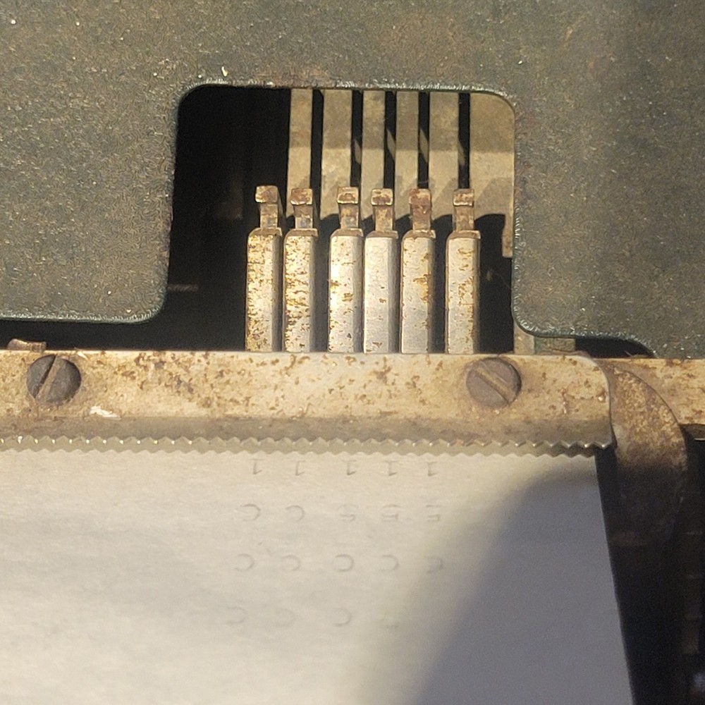 Vintage R.C. Allen Adding Machine Mechanical Calculator