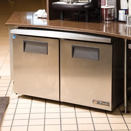 True TUC-48-HC Undercounted Solid Door Refrigerator with Hydrocarbon