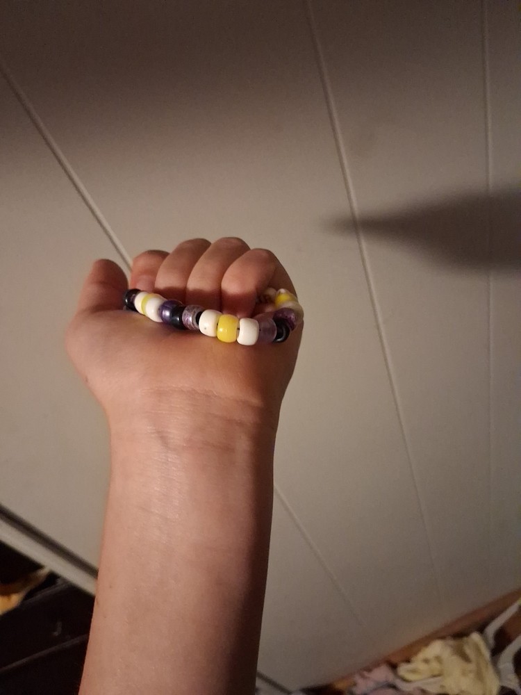 Nonbinary Kandi Bracelet