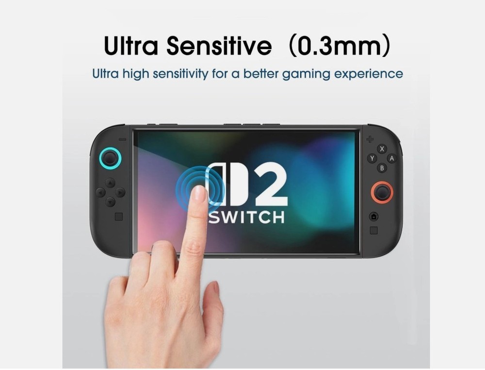 amFilm Auto-Alignment OneTouch for Nintendo Switch 2 Screen Protector [7.9'']