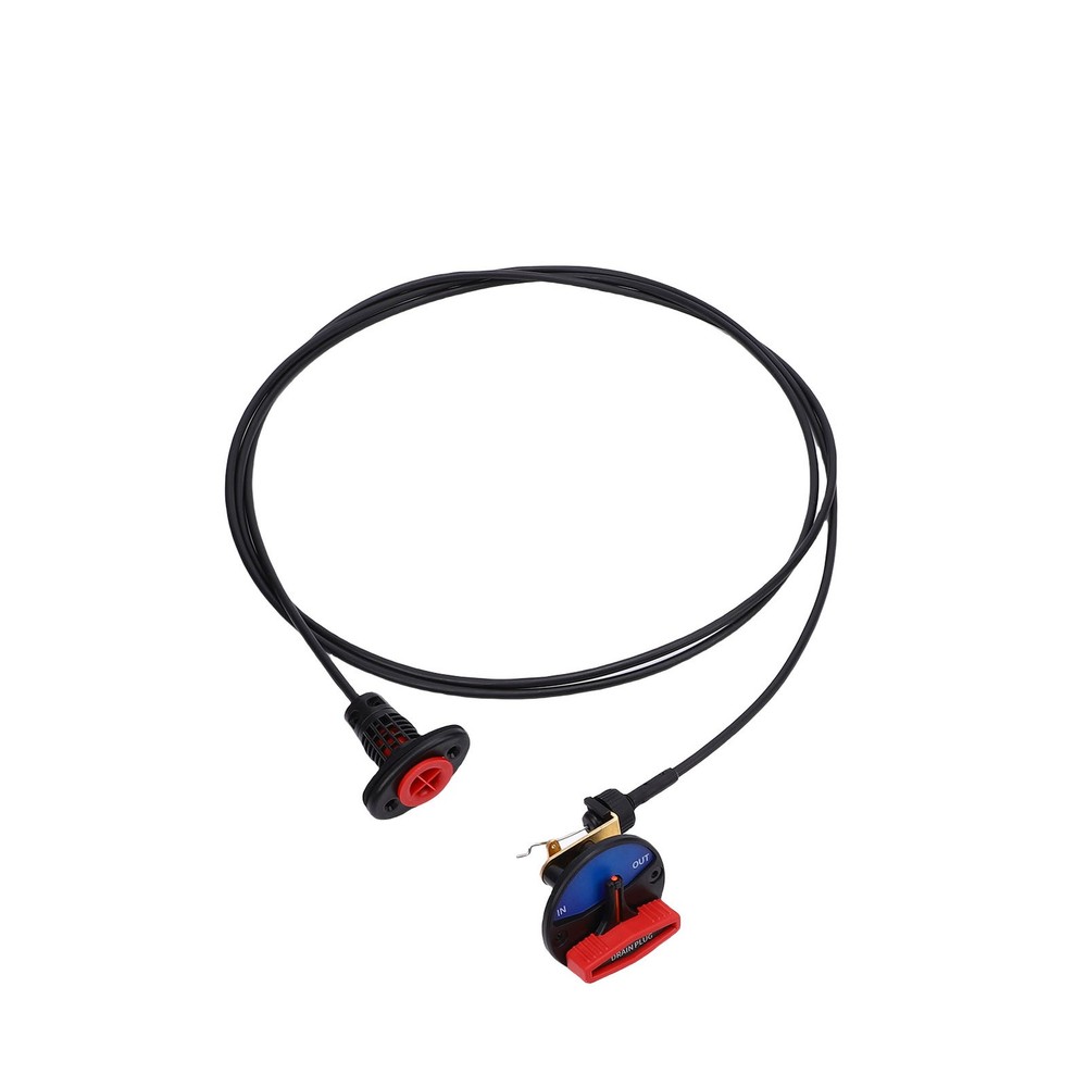 Remote Drain Plug Leakproof Sealing System for Boats with 9.8ft Cable Rubber ABS