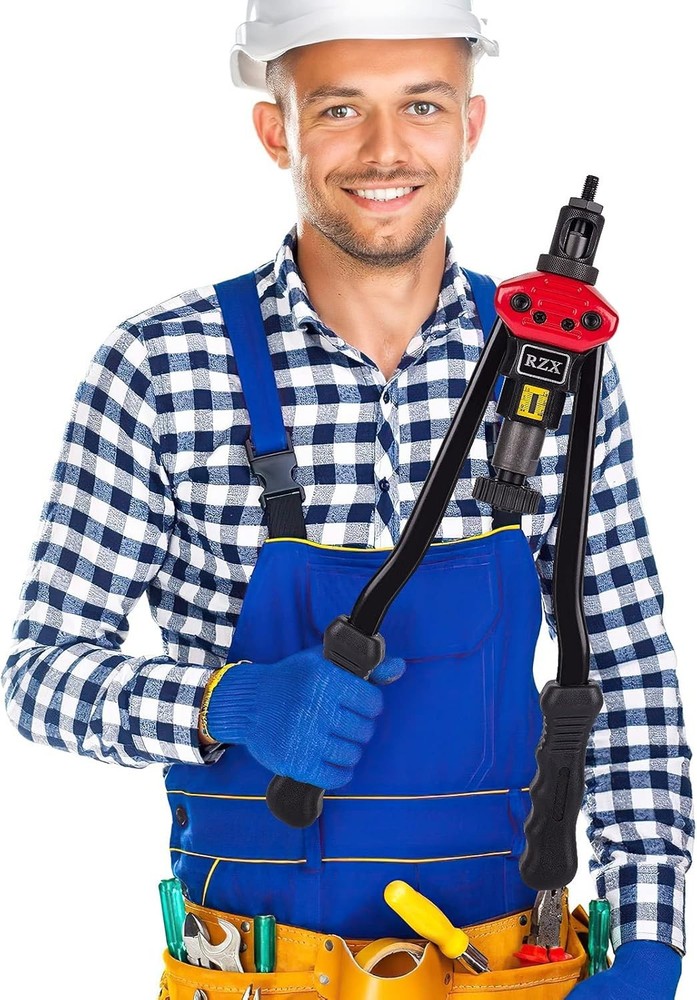 Rivet Nut Gun Kit Rivnut Setting Tools Nut Setter Tool Hand Blind Riveter 16"