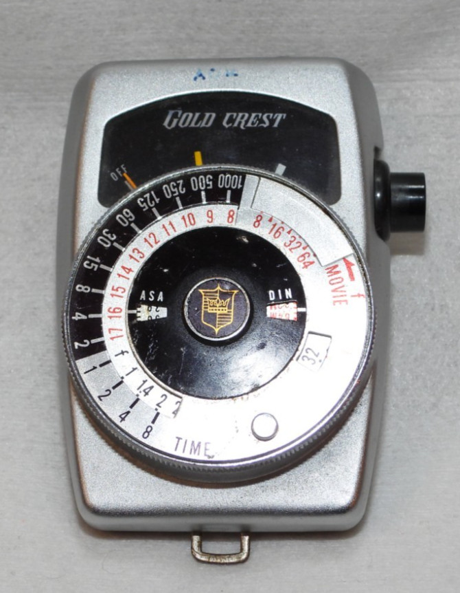 Gold Crest Camera Light Meter - Untested