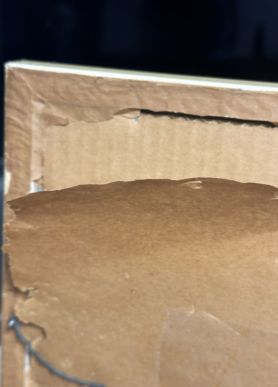 VTG Paul Detlefsen "In Days Gone By" Framed Print 13" x 17" Train Steam Engine