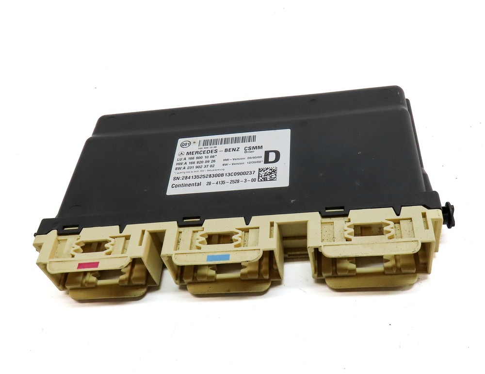 2014 MERCEDES GL450 (X166) FRONT LEFT DRIVER MEMORY SEAT CONTROL MODULE