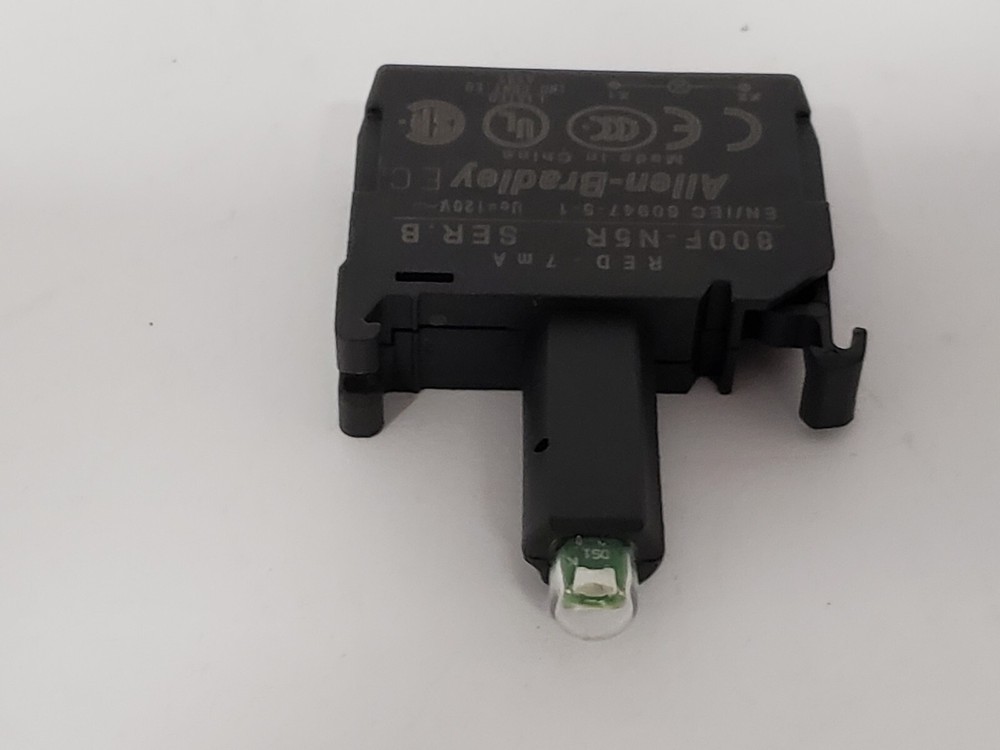 ALLEN BRADLEY 800F-N5R PILOT LIGHT MODULE LED RED SERIES B