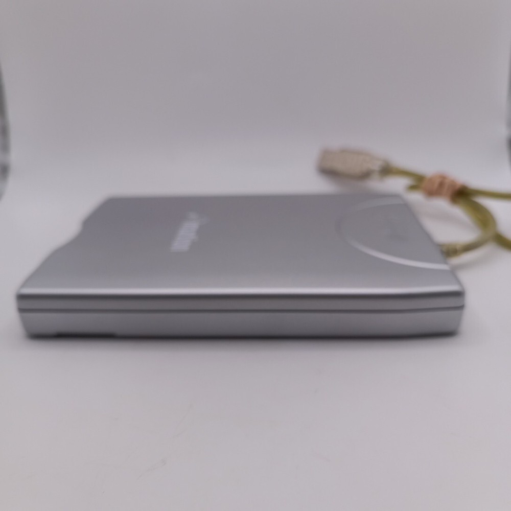 Imation Smart Disk Mitsumi D353FUE USB External Floppy Disk Drive Silver Tested