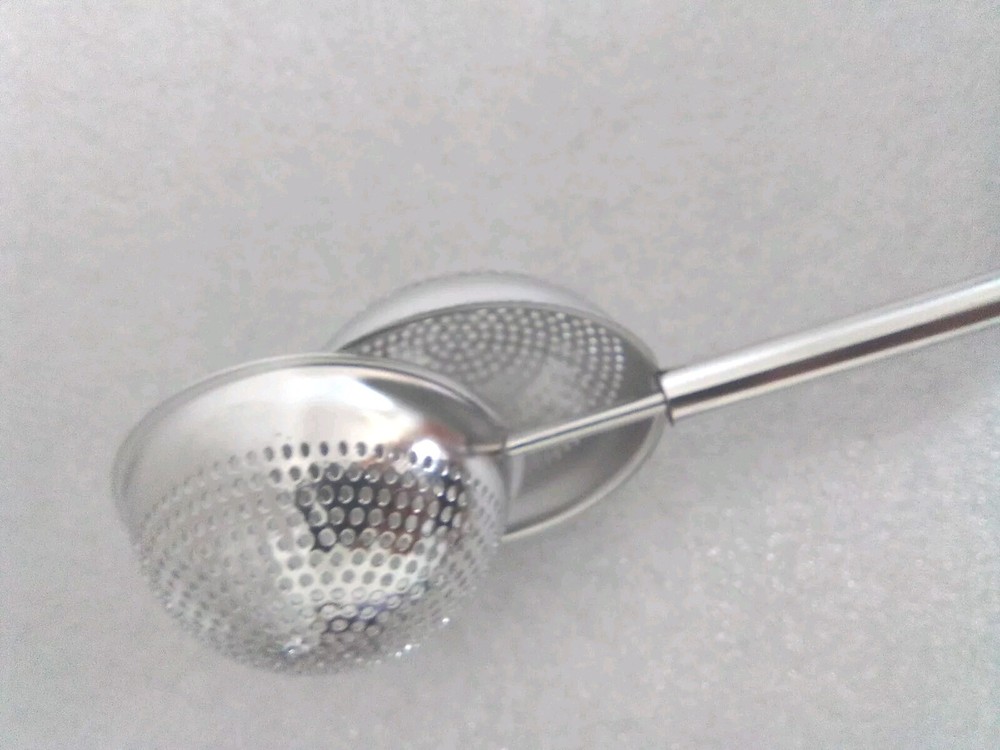 2 Sets Ball-Shape Push Style Tea Infuser Strainer With Plates