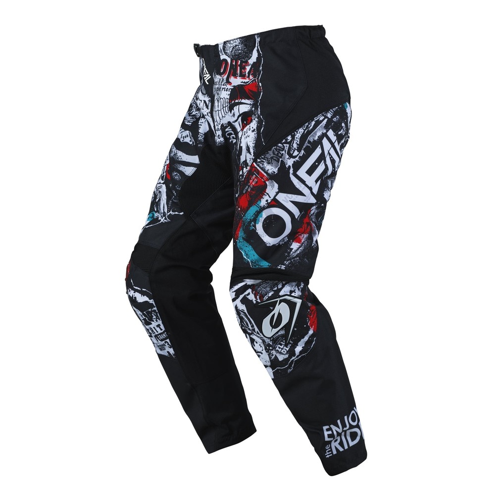O'Neal Element Attack Black / White Pant Size 32 - E024-3132