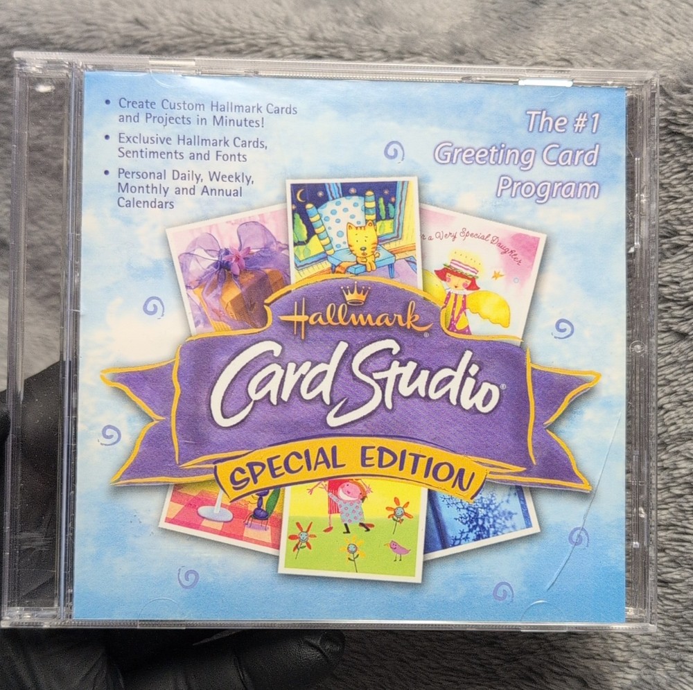 Hallmark Card Studio Special Edition Greeting Card Software CD-ROM for Windows