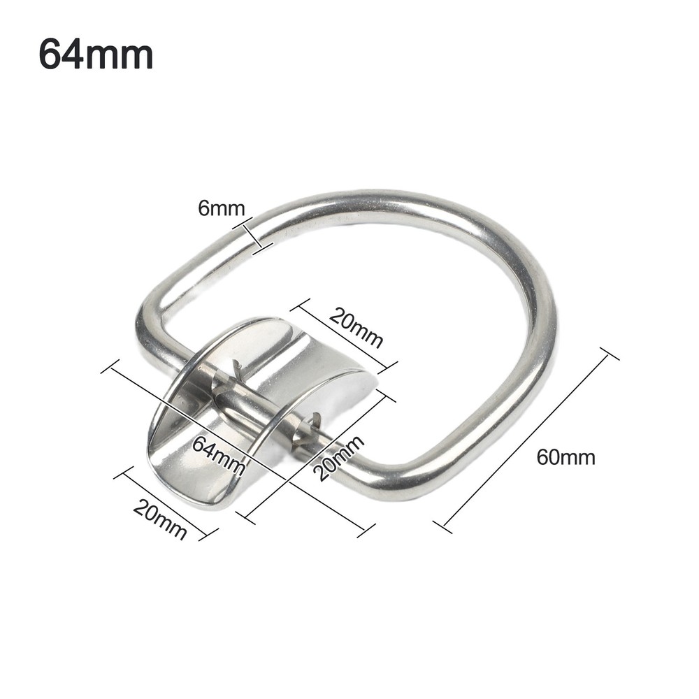 Side Mounted Air Cylinder Strap with 316 SS Clamp D Ring for Diving Use