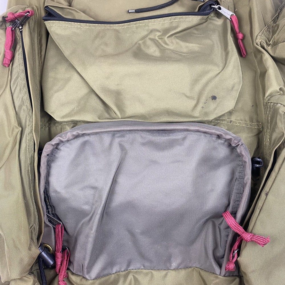 Camp Trails External Frame Hiking Backpack Size M Olive Green Gray