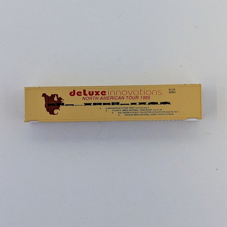 Deluxe Innovations 1995 Convention Commemorative Container - Tan