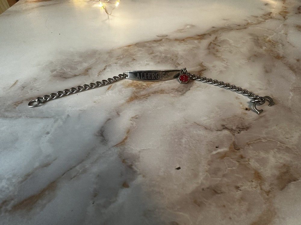 Medical Alert Bracelet For Allergies