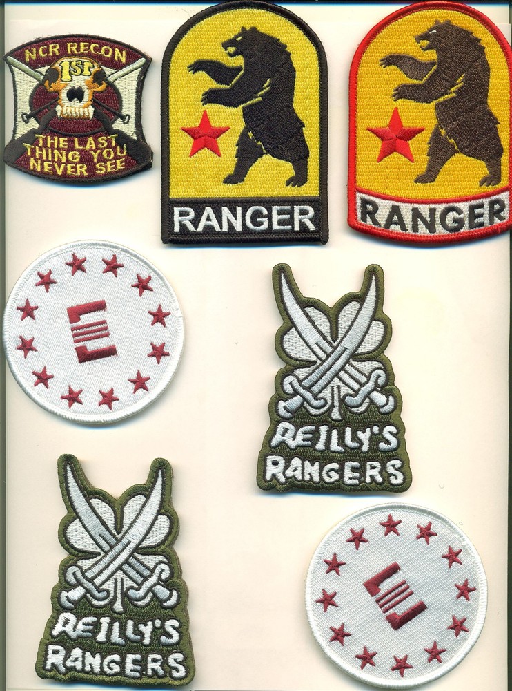 FALLOUT GAME MASTER 15 PATCH SET - FOUTSET