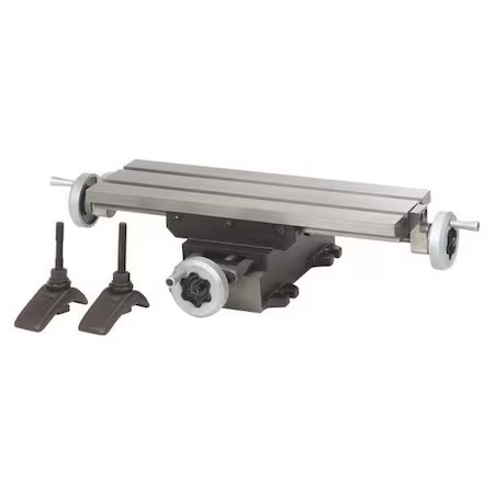 Palmgren 2Lku7 Compound Mill Table,.100 Dial Revolution