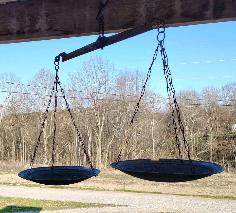 Big Rustic Equal-Arm Scale