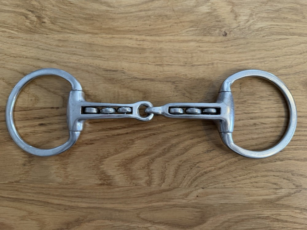 Metlab Mac-genis Roller Snaffle Bit 5.25”