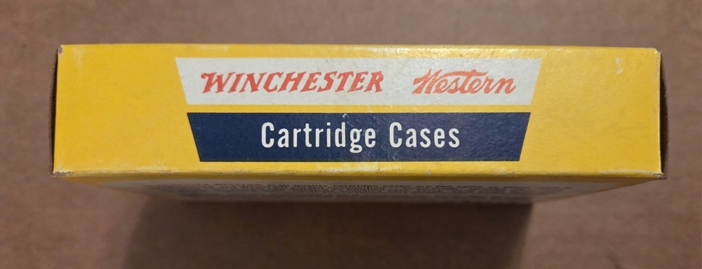 Winchester Western 243 Win Empty Ammo Box w/ Insert Primed Cases C243