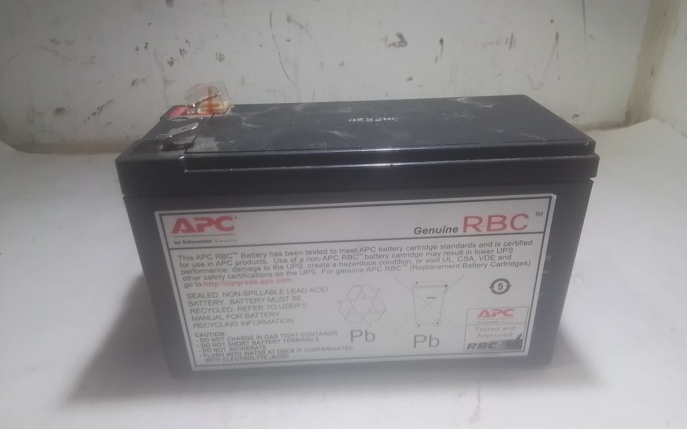 APC RBC Battery Replacement (VT15)