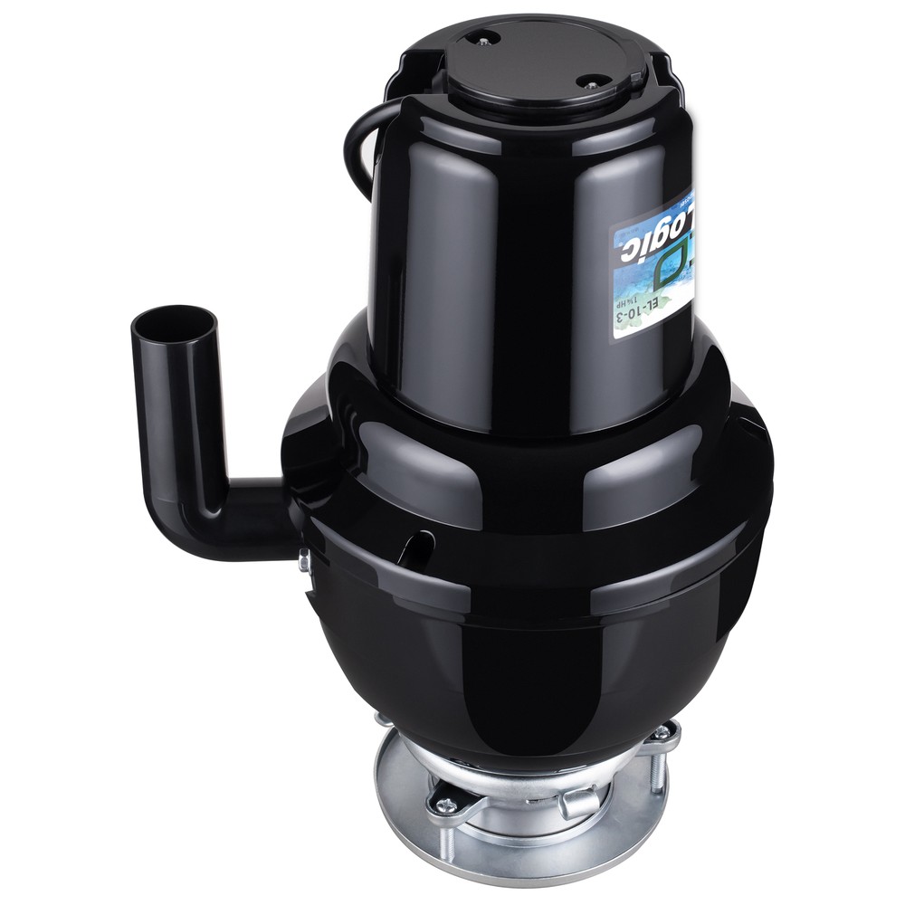 Eco Logic 1.25 HP Premium Kitchen Garbage Disposal with Plug, Continuous Feed