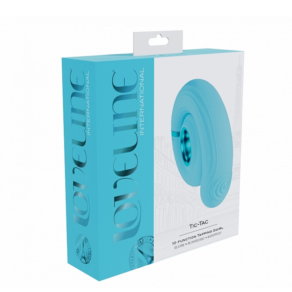 Vibrating Swirl Silicone Discreet Vibrator Stimulator Multi-function Teaser