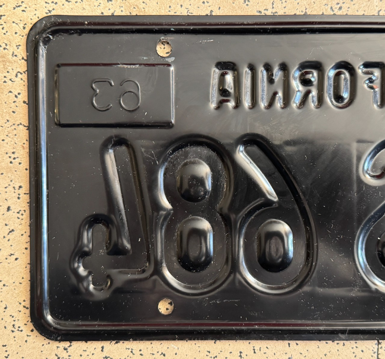 1968/1964/1963 CALIFORNIA license plates *PAIR* — DMV CLEAR — ORIGINAL car tags