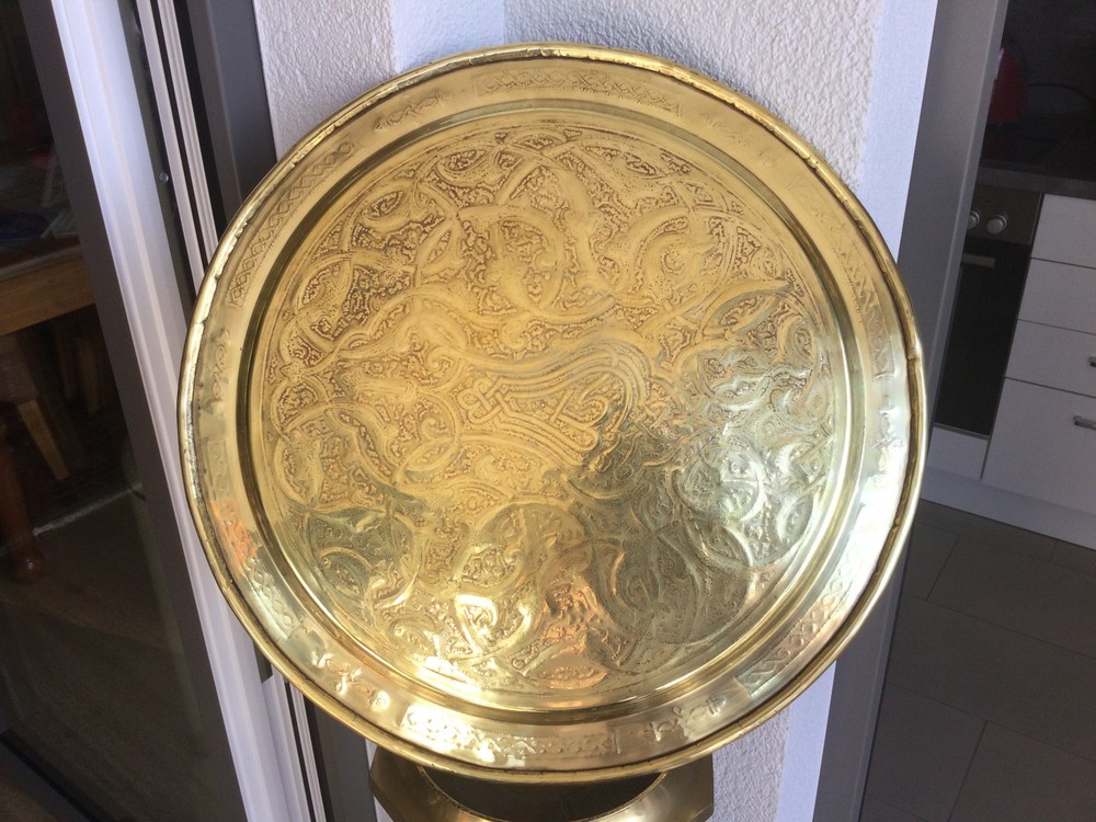Antique plate Cairo-ware 20th century