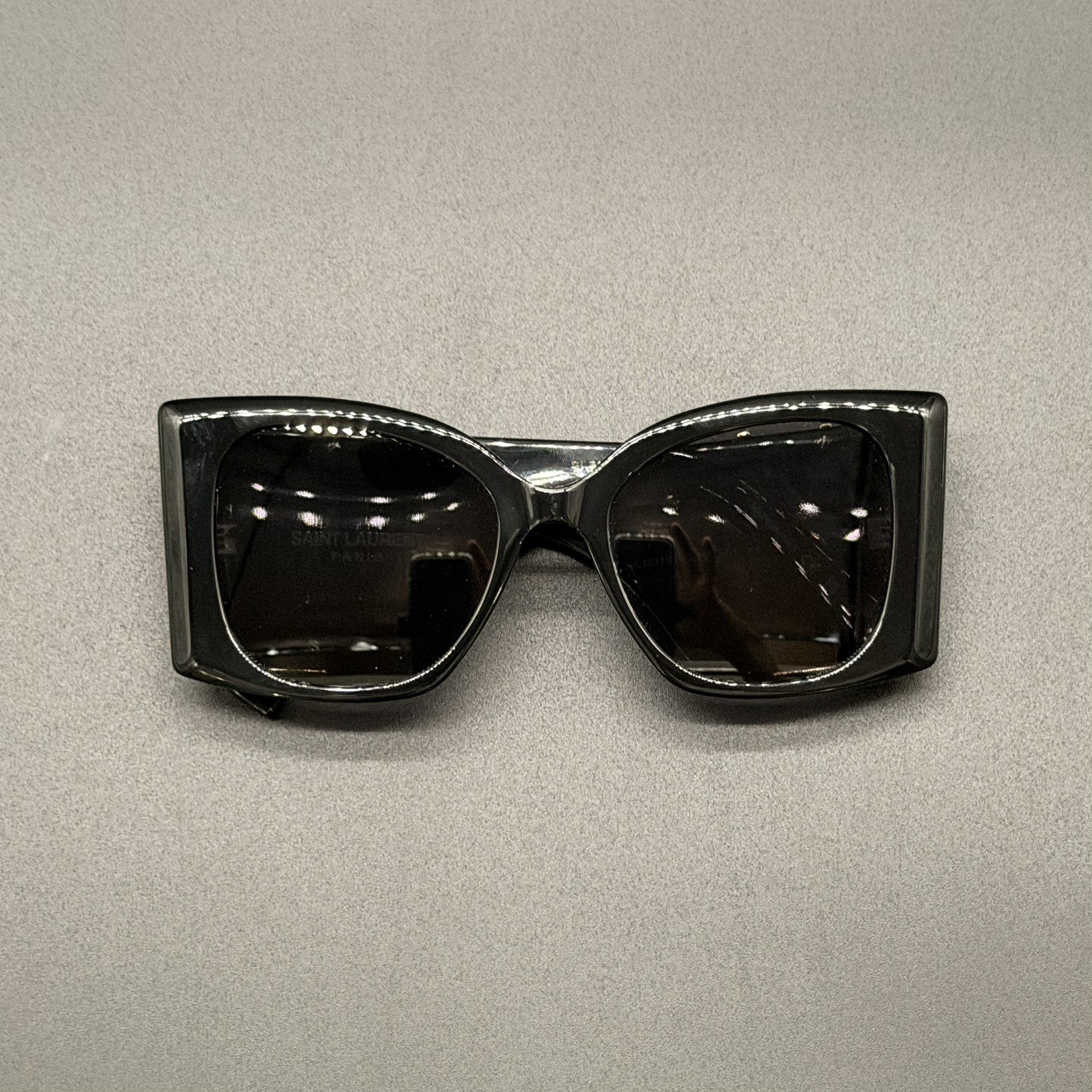 Saint Laurent SL M119 Blaze Oversized Black Sunglasses 54mm - Ships Today