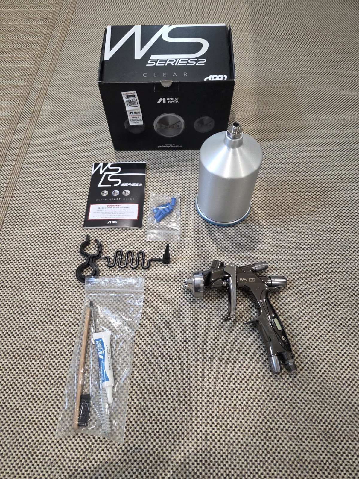 Iwata Series 2 Digital Spray Gun 1.3 Clearcoat 1.3 Almost New