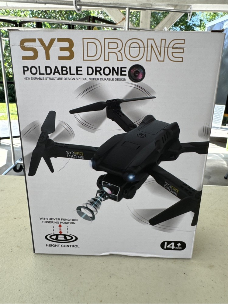 SY3 Foldable Drone 4K HD Camera Height Control Hover Function